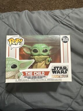 Funko Pop! Star Wars The Mandalorian The Child - Green, Tan